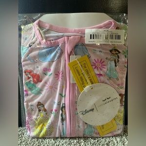 Little sleepies Disney princess zippie